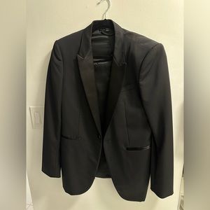 Designer Mens Blazer! Luxury Burberry Prorsum Men’s Black Blazer